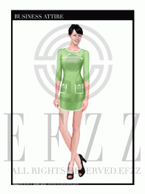 專賣店?duì)I業(yè)員職業(yè)裝設(shè)計(jì)圖1336