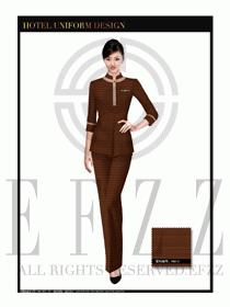 按摩技師美容師職業(yè)制服1235