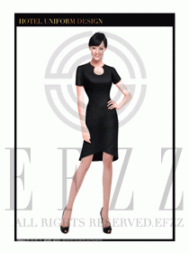 按摩技師美容師職業(yè)制服1238