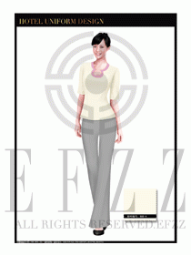 按摩技師美容師職業(yè)制服1240