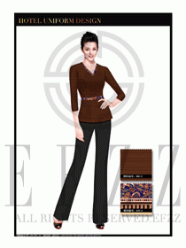 按摩技師美容師職業(yè)制服1245