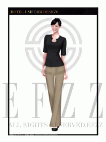 按摩技師美容師職業(yè)制服1246