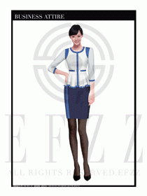 珠寶營業(yè)員職業(yè)裝店員制服1347