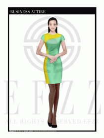 珠寶營(yíng)業(yè)員職業(yè)裝店員制服1351