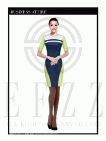 珠寶營(yíng)業(yè)員職業(yè)裝店員制服1377