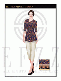 SPA會(huì)所服務(wù)生制服設(shè)計(jì)圖449