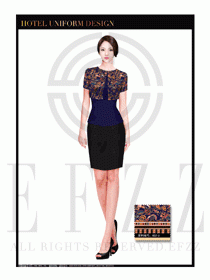 SPA會所服務(wù)生制服設(shè)計圖468