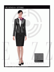 女時尚OL職業(yè)裝設(shè)計圖1002