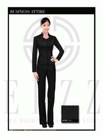 女時尚OL職業(yè)裝設計圖1006