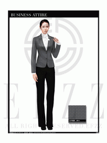 女時尚OL職業(yè)裝設(shè)計圖1004
