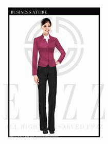 女時尚OL職業(yè)裝設(shè)計圖1011