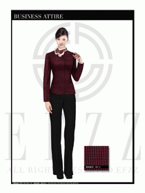 女時尚OL職業(yè)裝設計圖1015