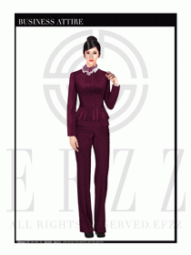 女時(shí)尚OL職業(yè)裝設(shè)計(jì)圖1014