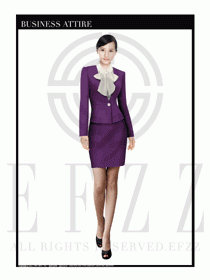 女時尚OL職業(yè)裝設(shè)計圖1021