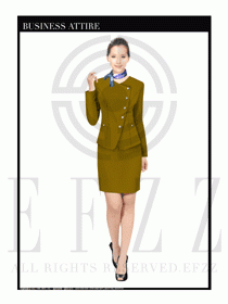 女時尚OL職業(yè)裝設計圖1030