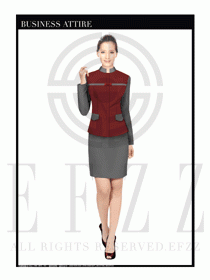 女時尚OL職業(yè)裝設(shè)計圖1040