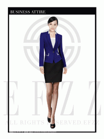 女時(shí)尚OL職業(yè)裝設(shè)計(jì)圖1038