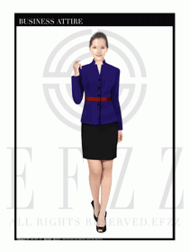 女時(shí)尚OL職業(yè)裝設(shè)計(jì)圖1064
