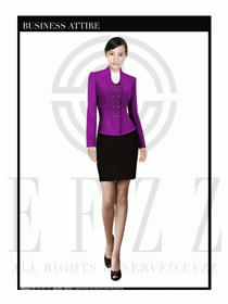 女時(shí)尚OL職業(yè)裝設(shè)計(jì)圖1068