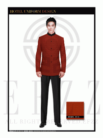 酒店中餐服務(wù)員制服設(shè)計1670