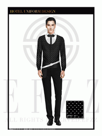 酒店西餐服務(wù)員制服設(shè)計(jì)1067