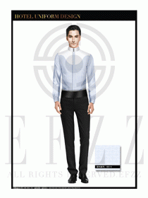 酒店西餐服務(wù)員制服設(shè)計(jì)1064