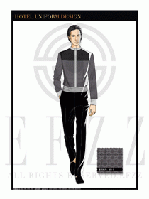 酒店西餐服務(wù)員制服設(shè)計(jì)1101