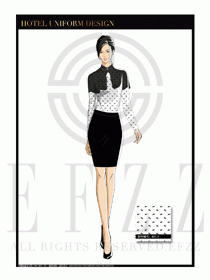 酒店西餐服務(wù)員制服設(shè)計1110