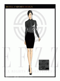 酒店西餐服務(wù)員制服設(shè)計(jì)1111