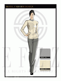 酒店客房服務(wù)員制服設(shè)計圖490