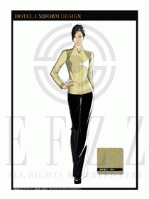 酒店客房服務(wù)員制服設(shè)計圖497