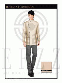 酒店總臺(tái)大堂服務(wù)員制服設(shè)計(jì)圖865