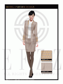 酒店總臺(tái)大堂服務(wù)員制服設(shè)計(jì)圖880