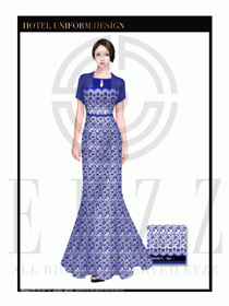 水療SPA咨客迎賓制服設(shè)計圖376