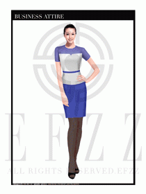 時尚OL女職業(yè)夏裝設計圖453