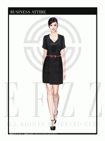 時尚OL女職業(yè)夏裝設(shè)計圖465