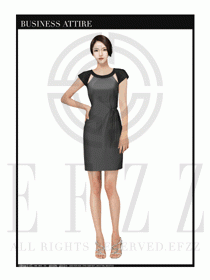 時(shí)尚OL女職業(yè)夏裝設(shè)計(jì)圖462