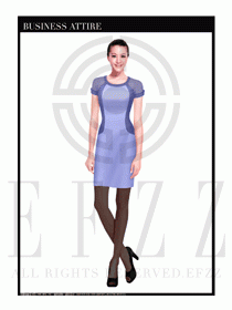 時(shí)尚OL女職業(yè)夏裝設(shè)計(jì)圖452