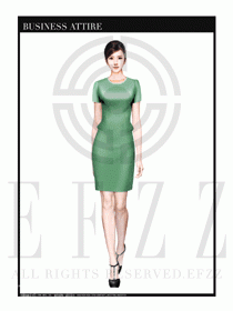 時尚OL女職業(yè)夏裝設(shè)計圖460