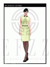 時尚OL女職業(yè)夏裝設計圖475