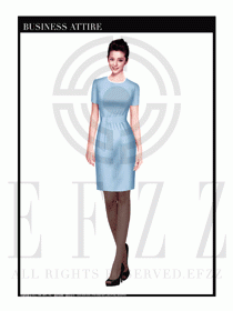 時尚OL女職業(yè)夏裝設計圖474