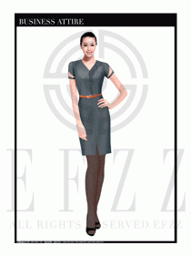 時(shí)尚OL女職業(yè)夏裝設(shè)計(jì)圖469