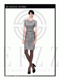 珠寶營業(yè)員職業(yè)裝服務(wù)員制服1400