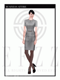 珠寶營(yíng)業(yè)員職業(yè)裝服務(wù)員制服1399