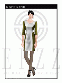 珠寶營業(yè)員職業(yè)裝服務(wù)員制服1392