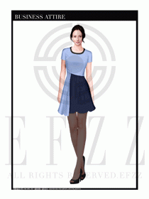 珠寶營(yíng)業(yè)員職業(yè)裝服務(wù)員制服1398