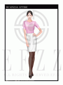 珠寶營業(yè)員職業(yè)裝服務(wù)員制服1409