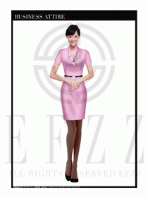 珠寶營(yíng)業(yè)員職業(yè)裝服務(wù)員制服1411