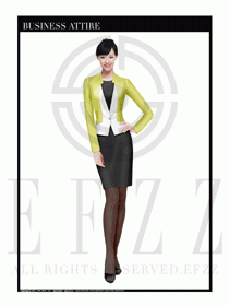 珠寶營業(yè)員職業(yè)裝服務員制服1413