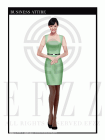 珠寶營業(yè)員職業(yè)裝服務員制服1415